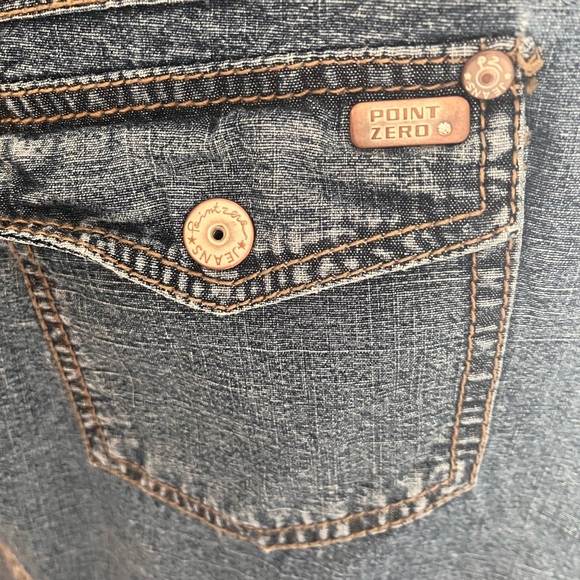 Vintage Y2K Point Zero Denim Skirt - Picture 2 of 7